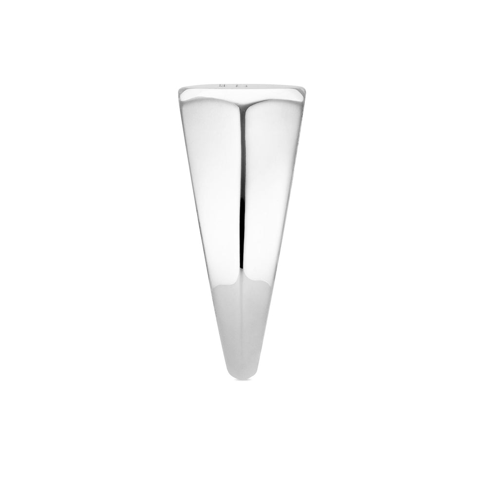 Gucci Trademark Silver Hexagonal Thin Ring variant Pursuit