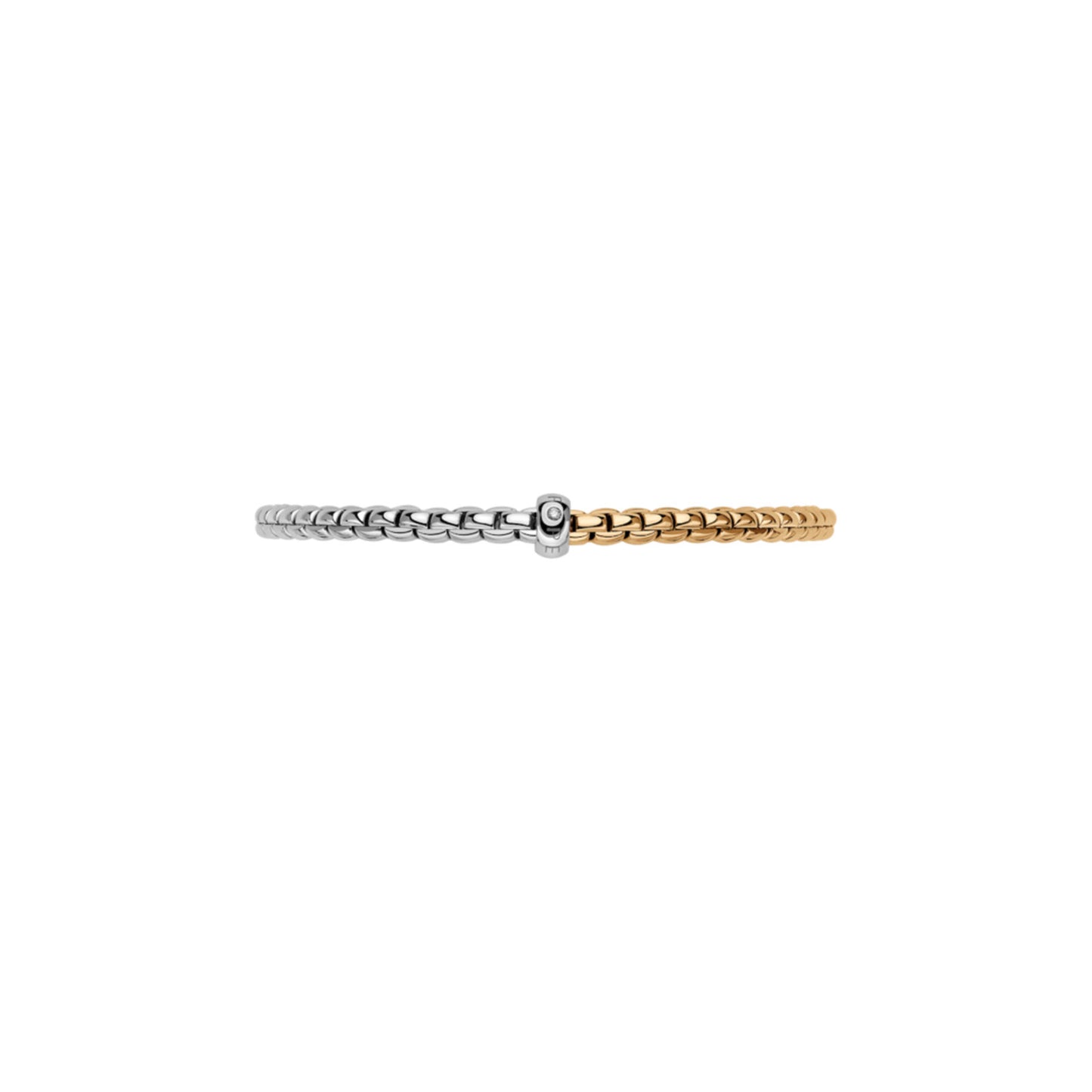 EKA 18ct Yellow & White Gold Diamond Flex'it Bracelet variant Pursuit