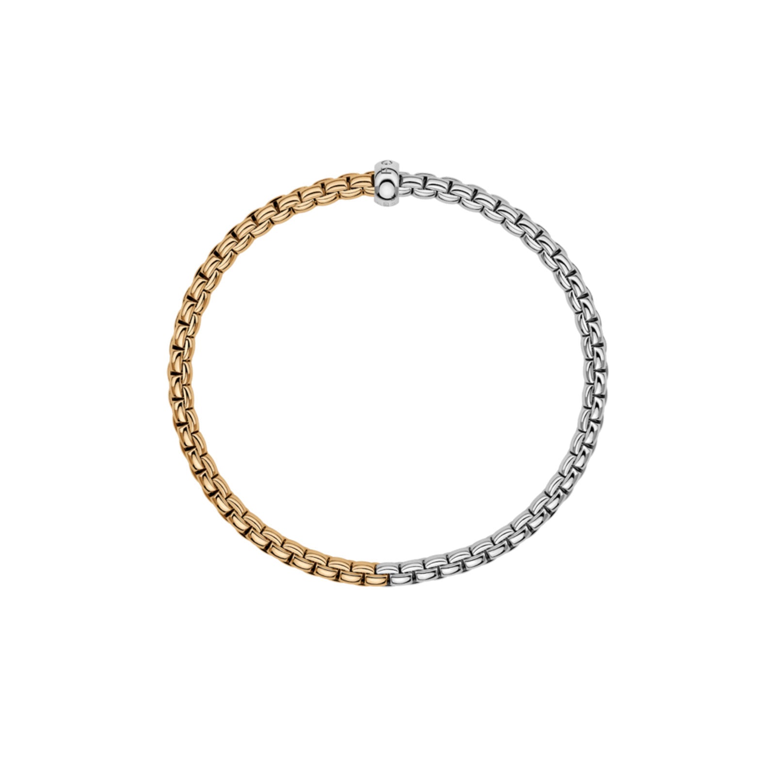 EKA 18ct Yellow & White Gold Diamond Flex'it Bracelet variant Pursuit