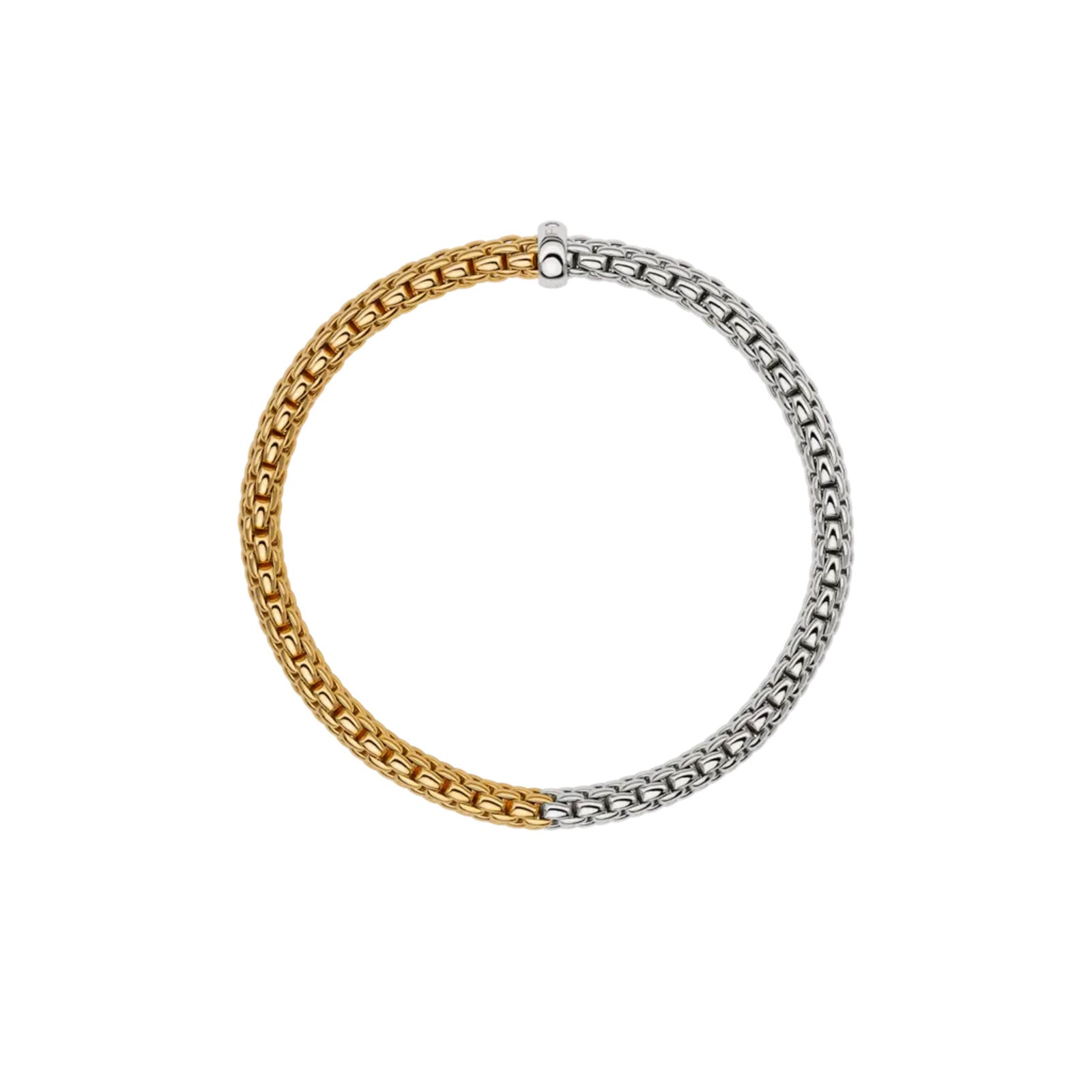 Vendome 18ct Yellow & White Gold Diamond Flex'it Bracelet variant Pursuit