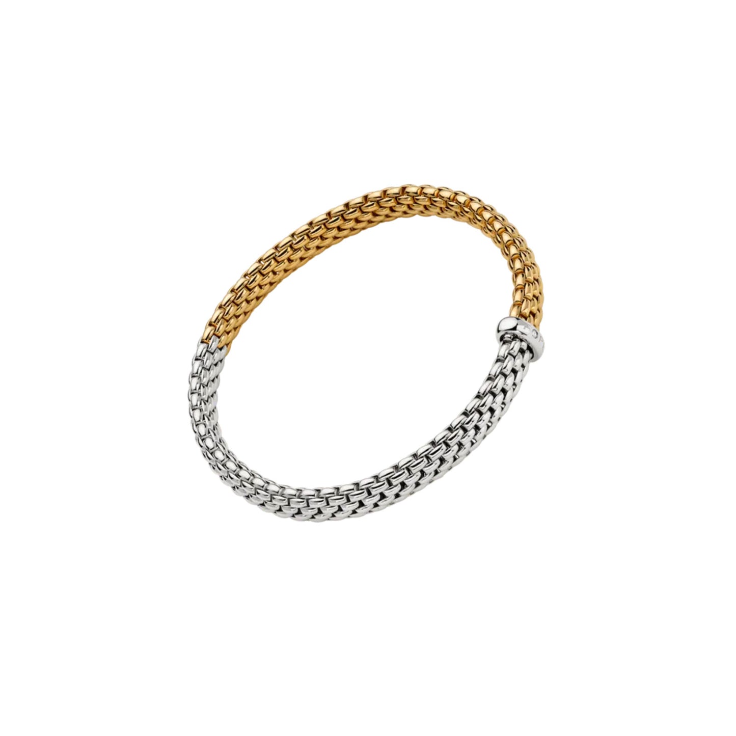 Vendome 18ct Yellow & White Gold Diamond Flex'it Bracelet variant Pursuit