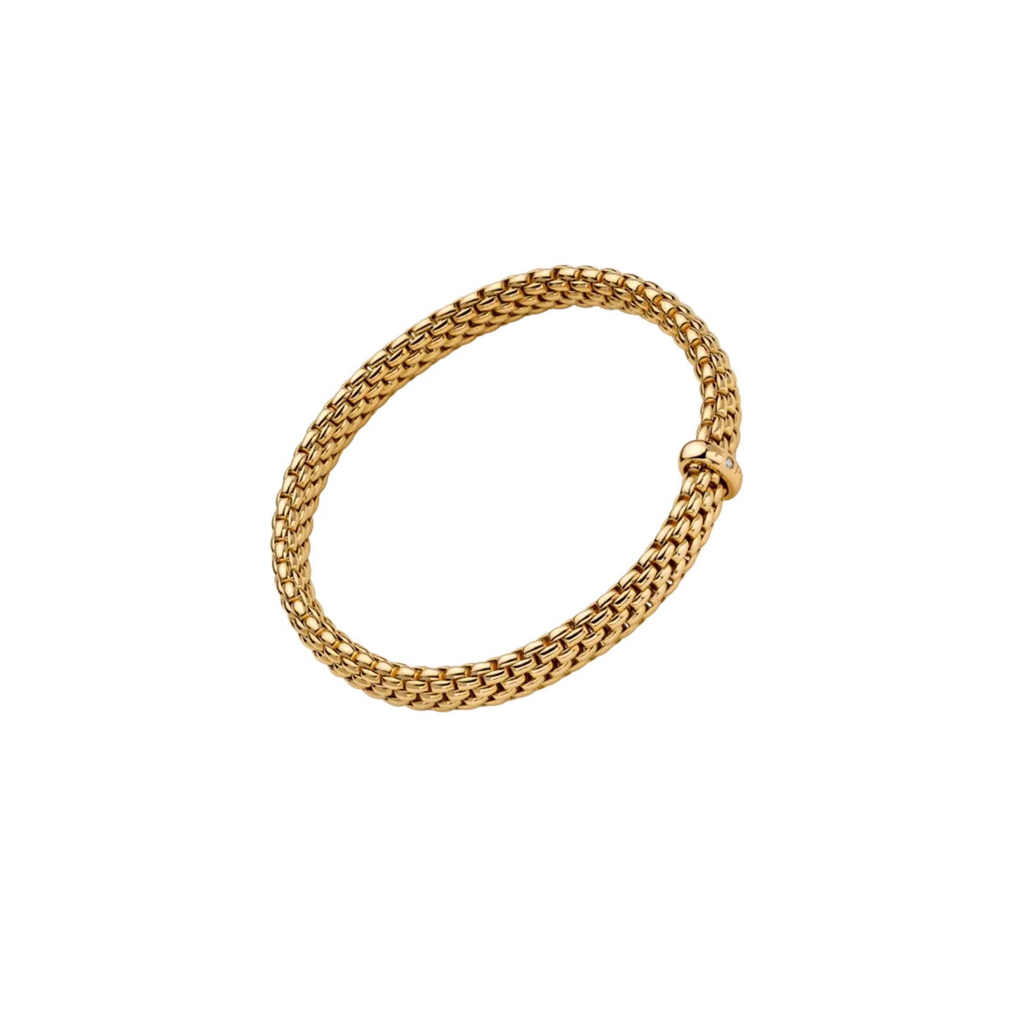 Vendome 18ct Yellow Gold Diamond Flex'it Bracelet variant Pursuit