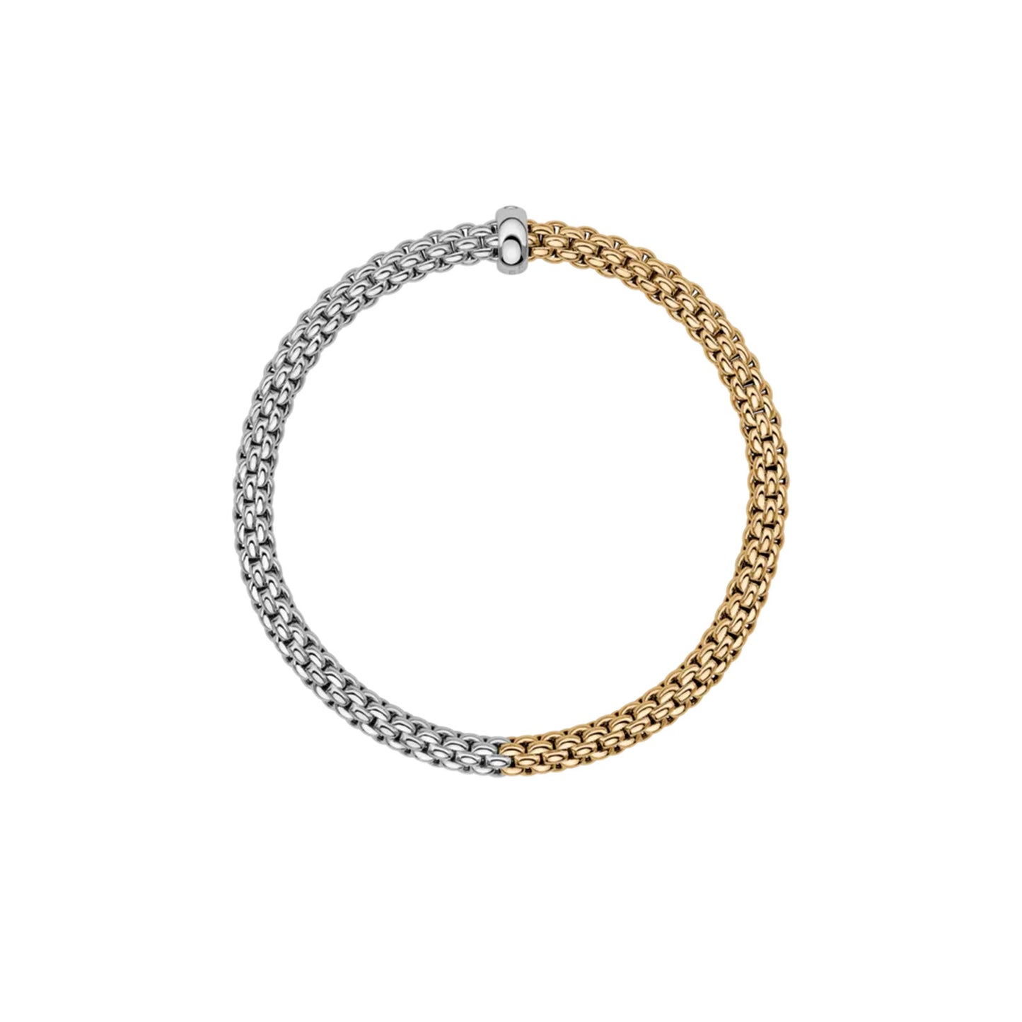 Solo 18ct Yellow & White Gold Diamond Flex'it Bracelet variant Pursuit