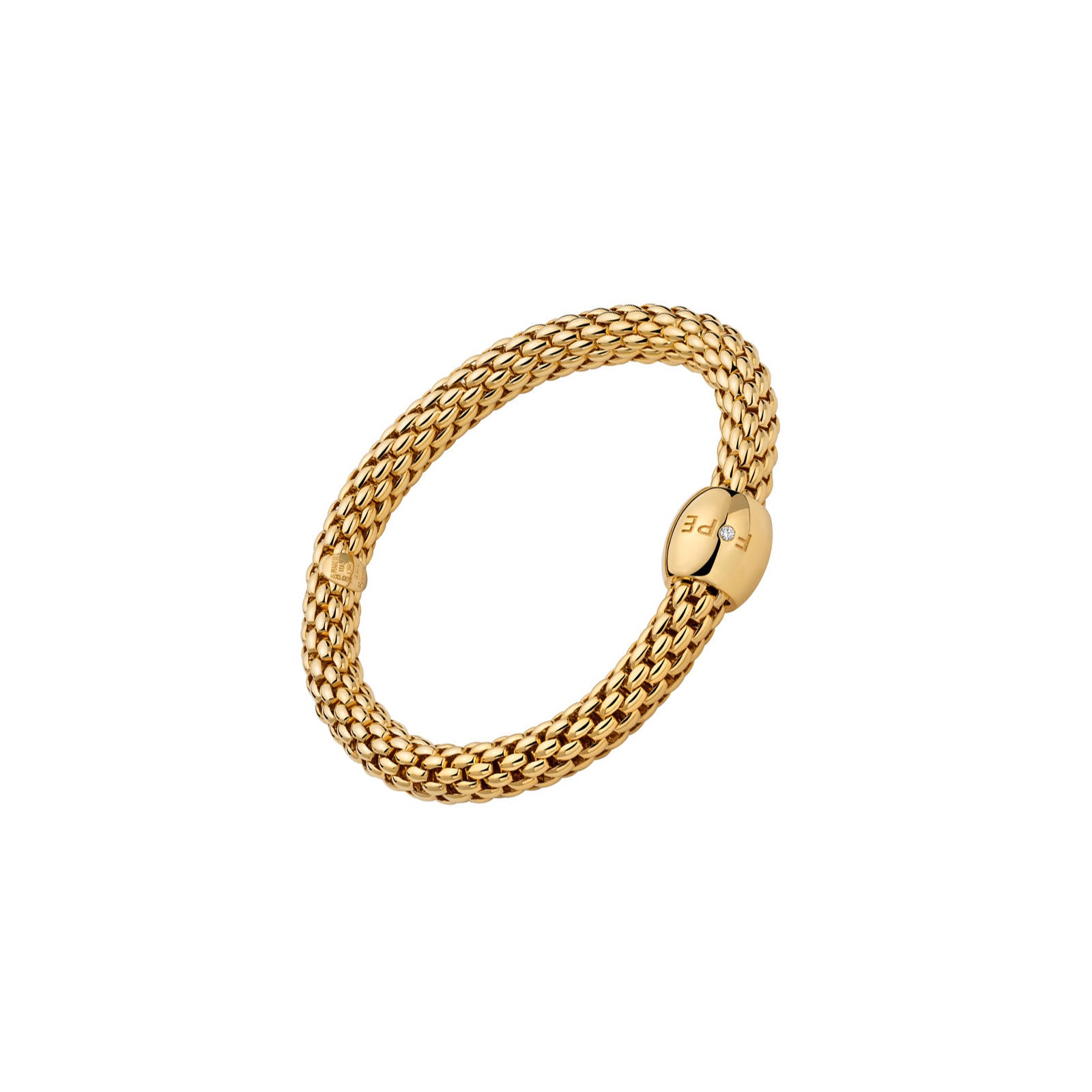Love Nest 18ct Yellow Gold Diamond Flex'it Bracelet variant Pursuit