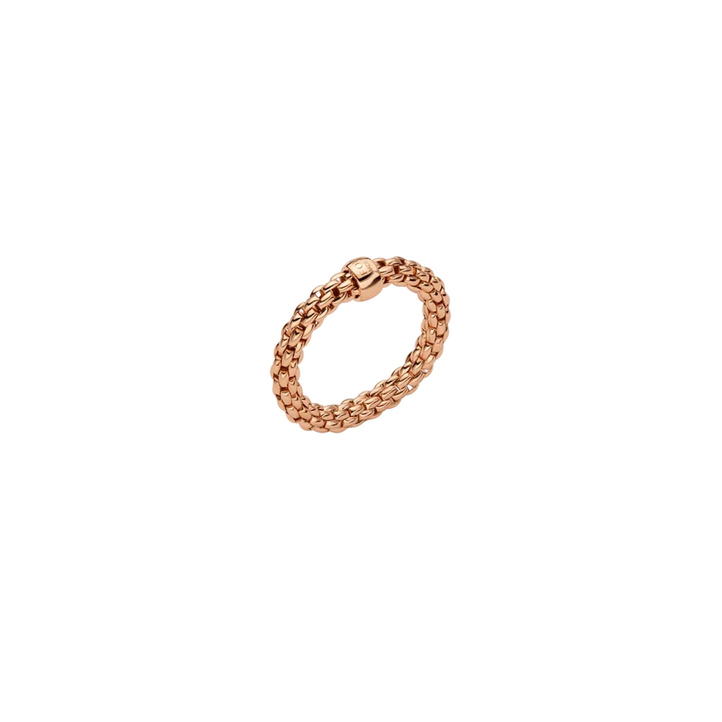 Essentials 18ct Rose Gold Flex'it Ring variant Pursuit