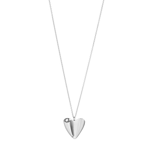Hearts of Georg Jensen Silver Pendant simple Pursuit