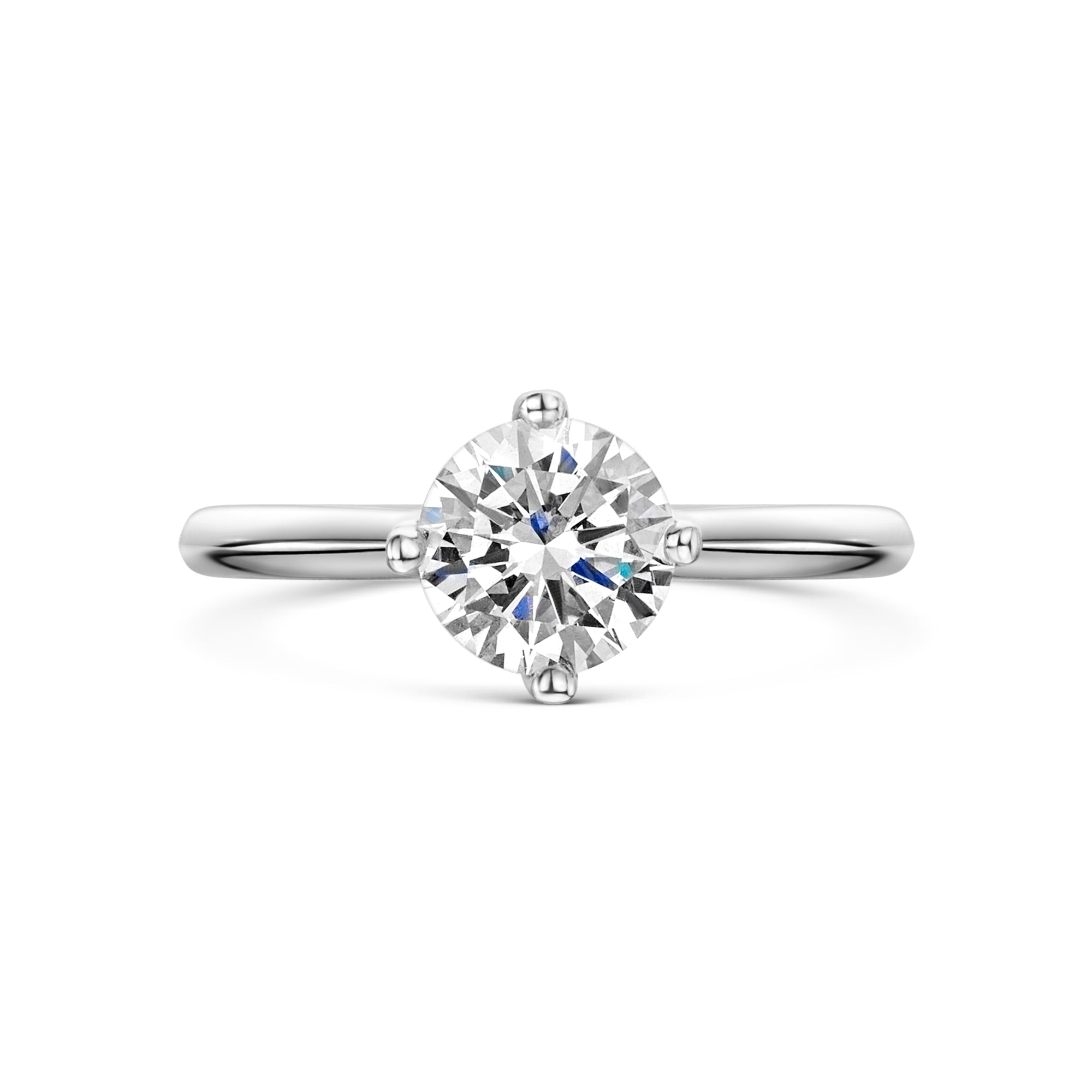 Platinum Diamond Cardinal Point Solitaire Ring 1.00ct variant Pursuit