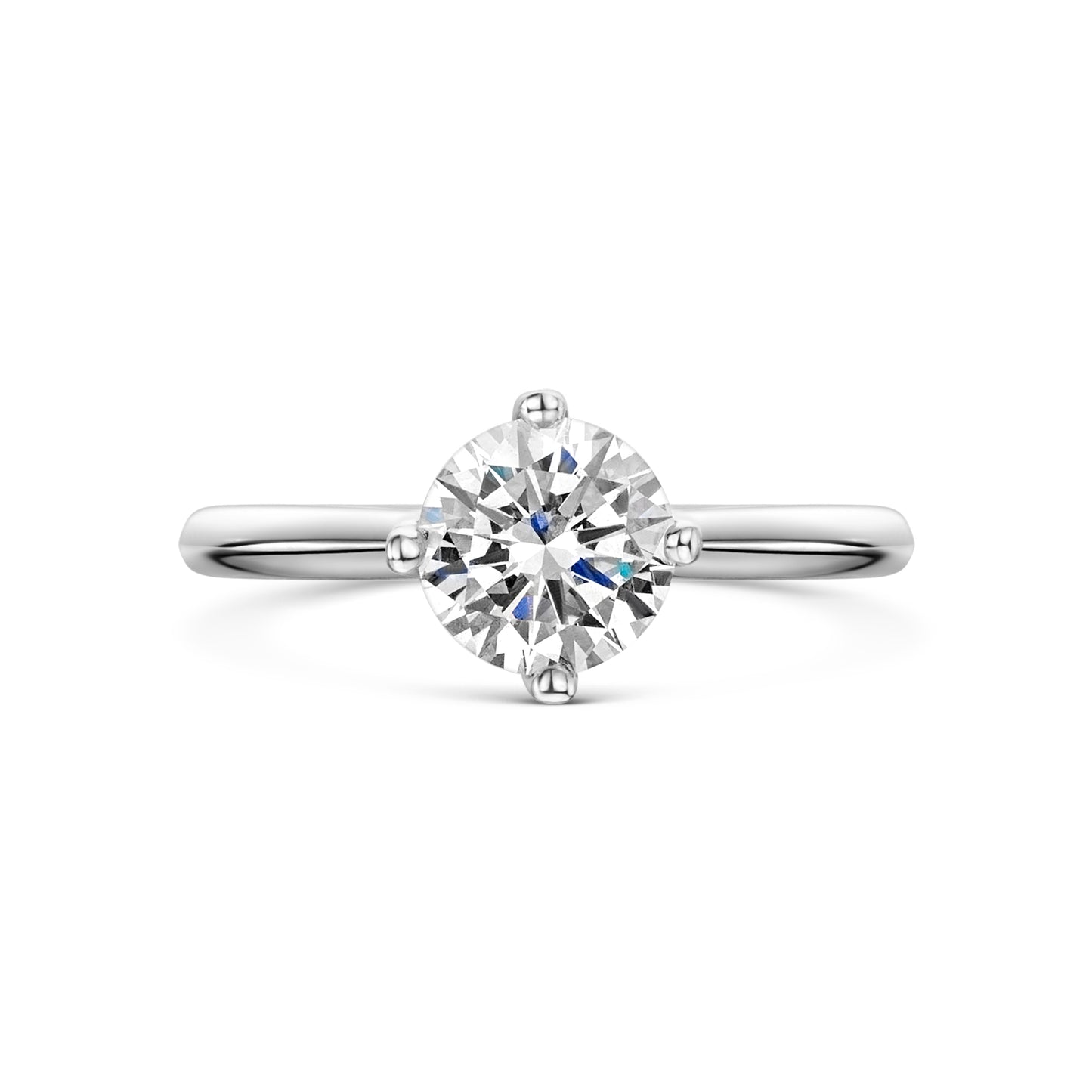 Platinum Diamond Cardinal Point Solitaire Ring 1.00ct variant Pursuit