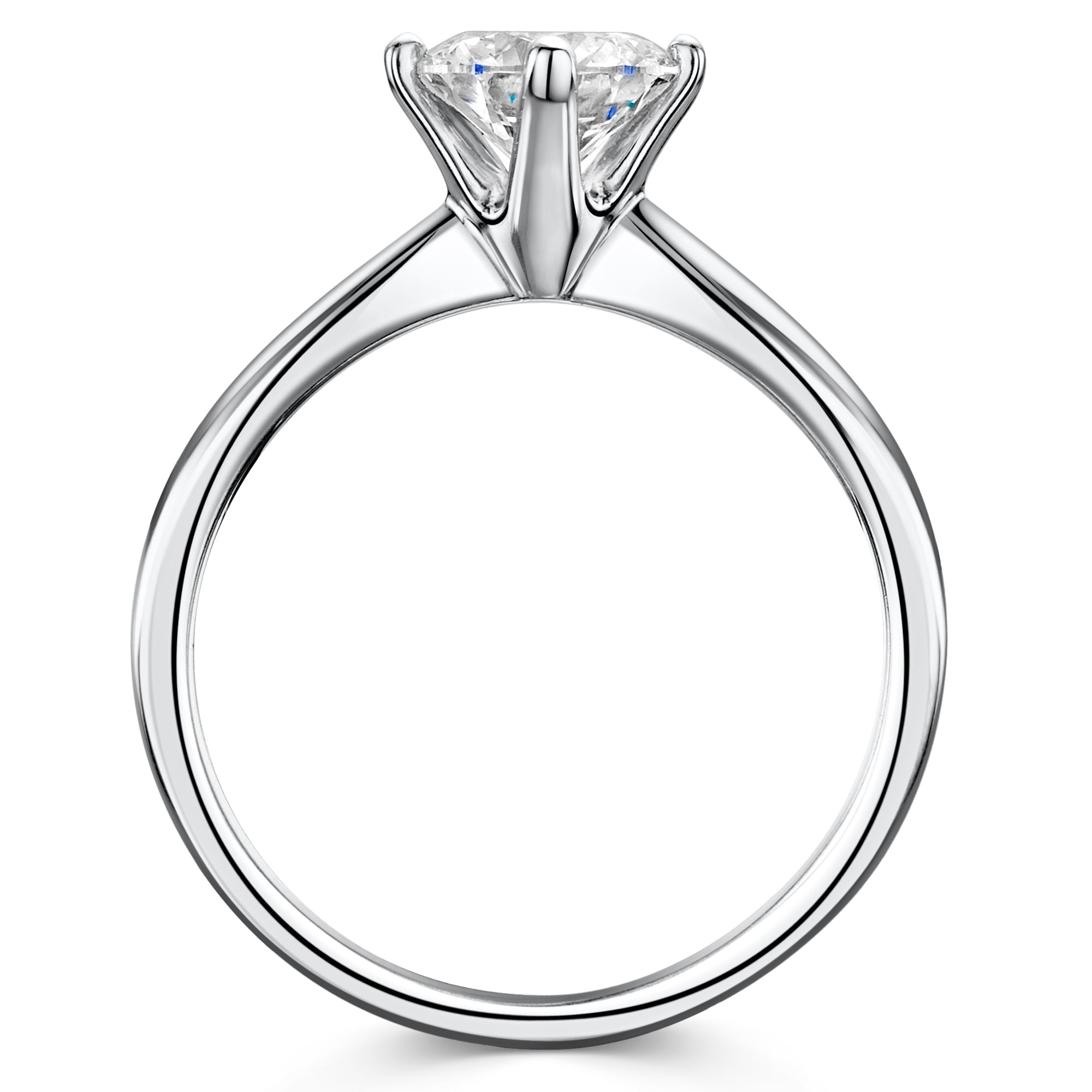 Platinum Diamond Cardinal Point Solitaire Ring 1.00ct variant Pursuit