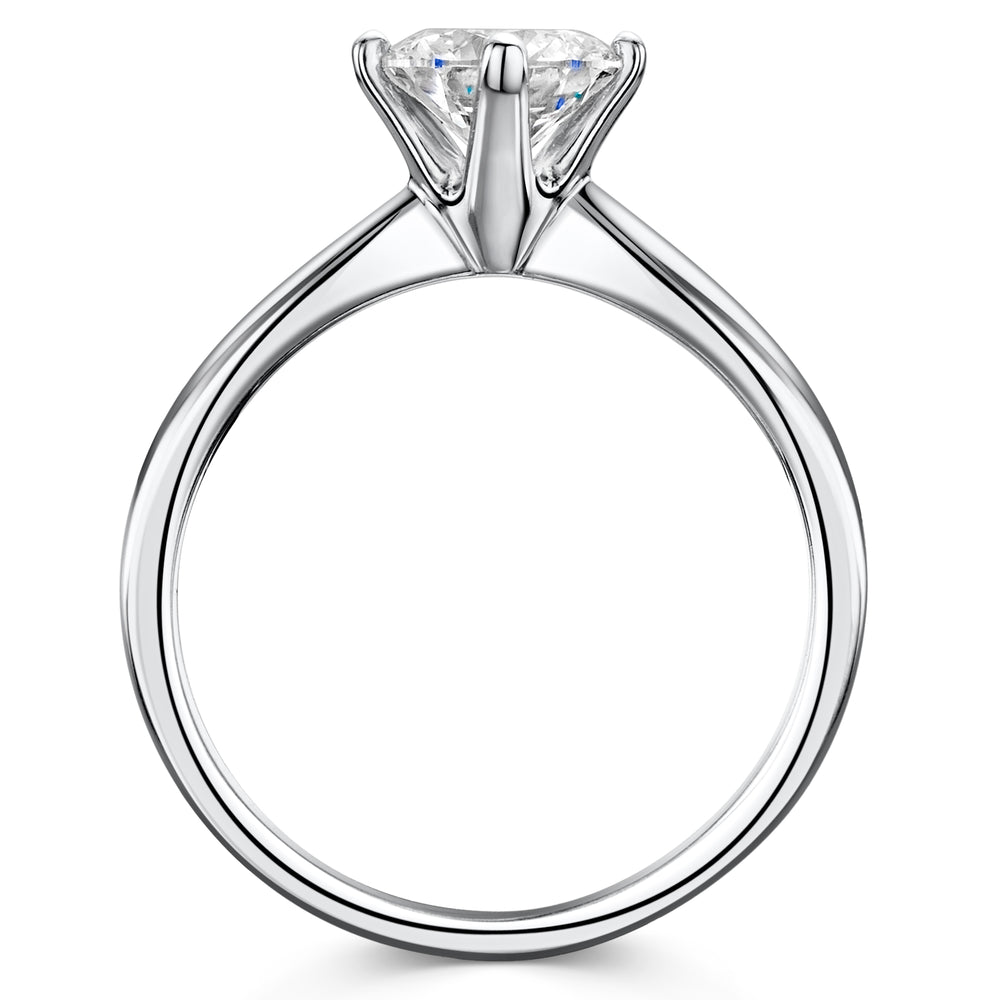 Platinum Diamond Cardinal Point Solitaire Ring 1.00ct variant Pursuit