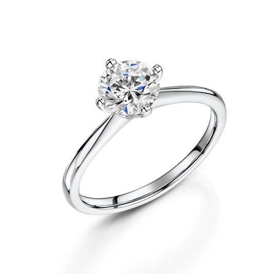 Platinum Diamond Cardinal Point Solitaire Ring 1.00ct variant Pursuit