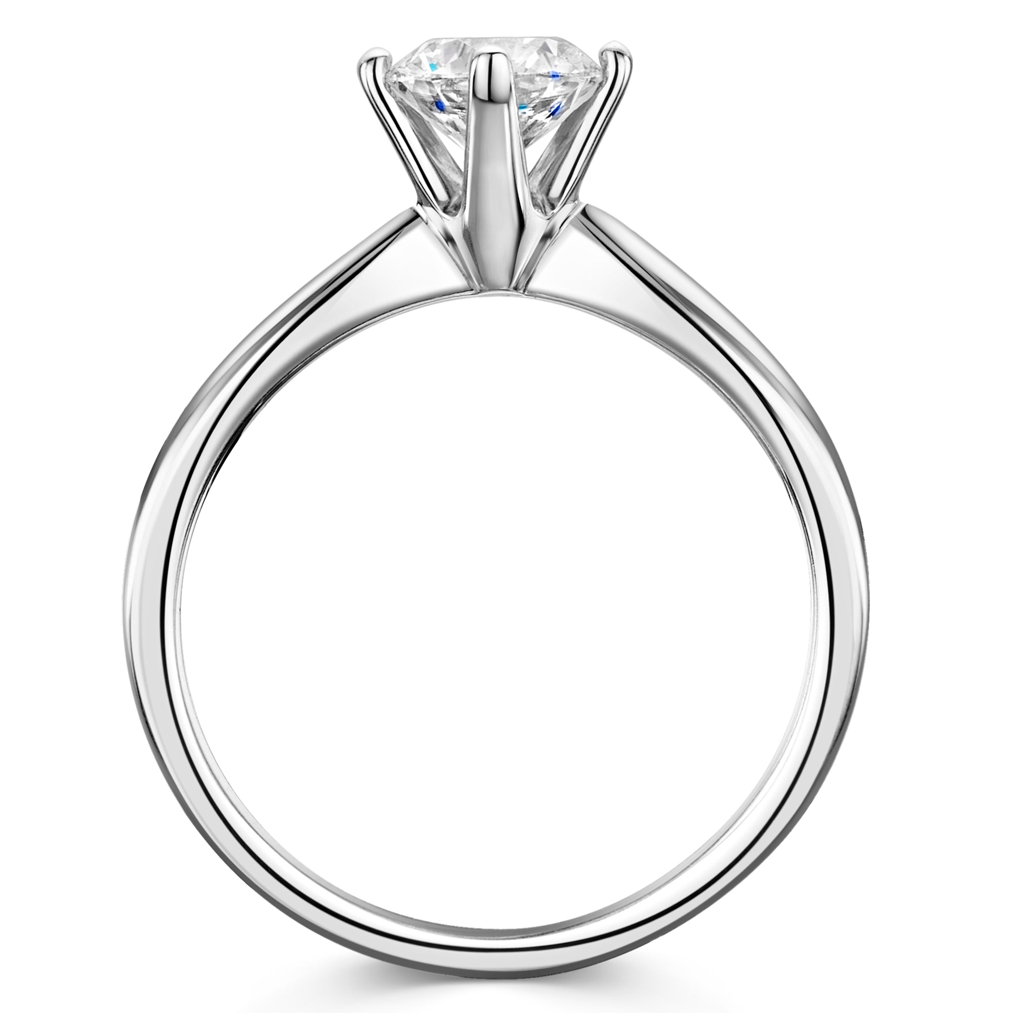Platinum Diamond Cardinal Point Solitaire Ring 0.75ct variant Pursuit