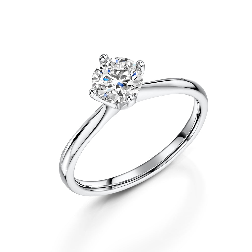 Platinum Diamond Cardinal Point Solitaire Ring 0.75ct variant Pursuit