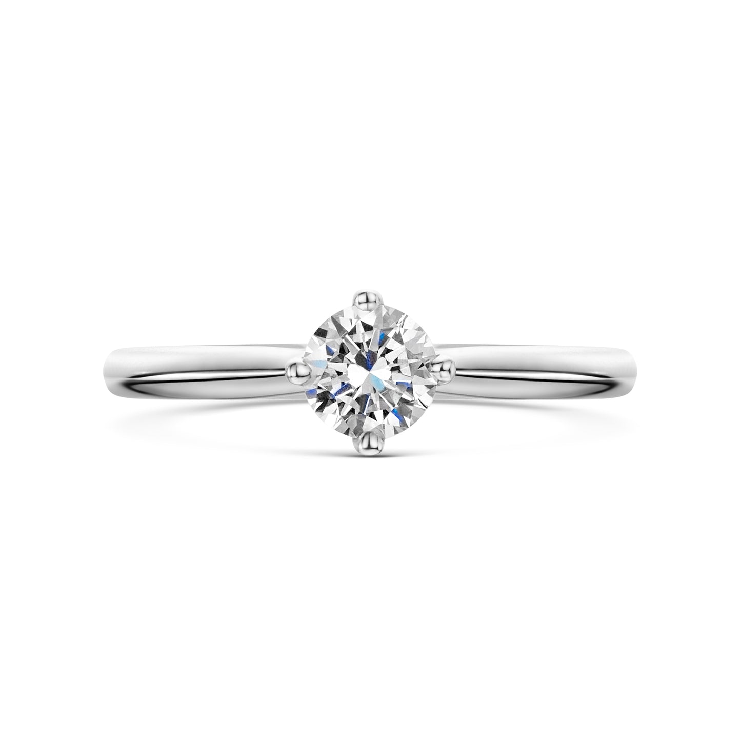 Platinum Diamond Cardinal Point Solitaire Ring 0.33ct variant Pursuit