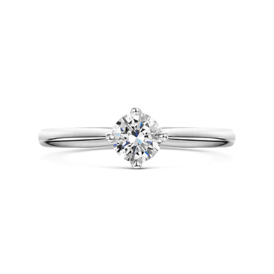 Platinum Diamond Cardinal Point Solitaire Ring 0.33ct variant Pursuit