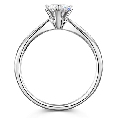 Platinum Diamond Cardinal Point Solitaire Ring 0.33ct variant Pursuit