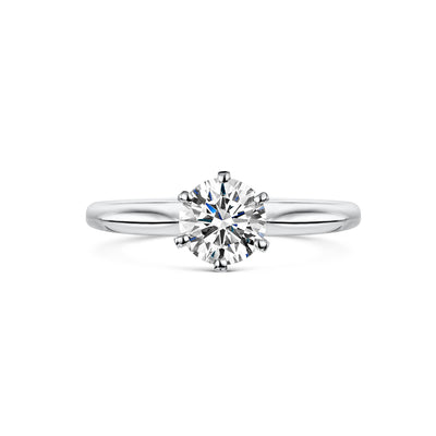 Platinum Diamond Six Claw Solitaire Ring 1.00ct variant Pursuit