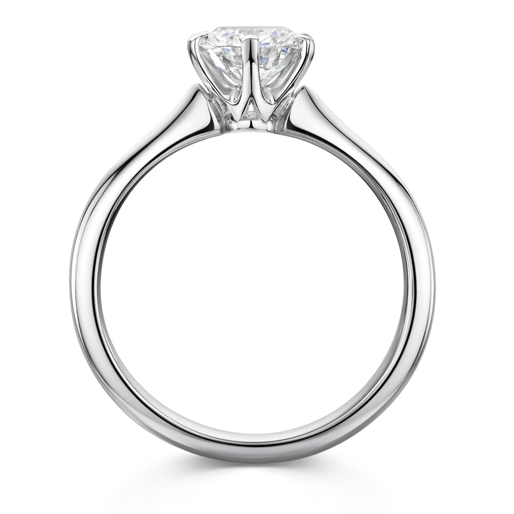 Platinum Diamond Six Claw Solitaire Ring 1.00ct variant Pursuit