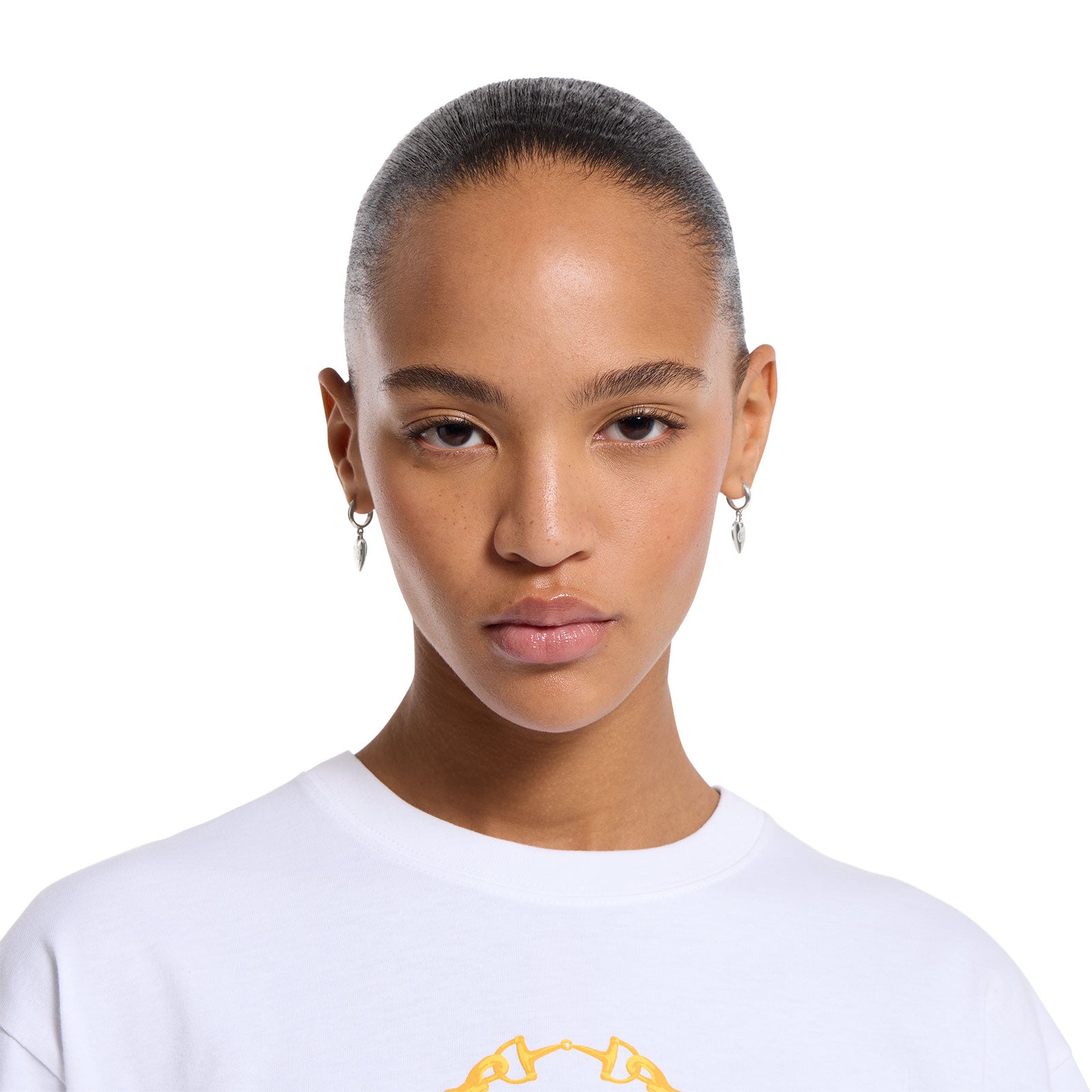 Blind For Love Silver Hoop Earrings simple Pursuit