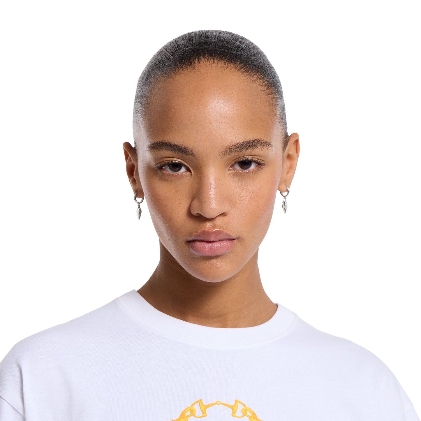Blind For Love Silver Hoop Earrings simple Pursuit