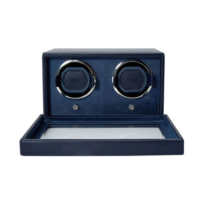 Cub Double Watch Winder Navy simple Pursuit