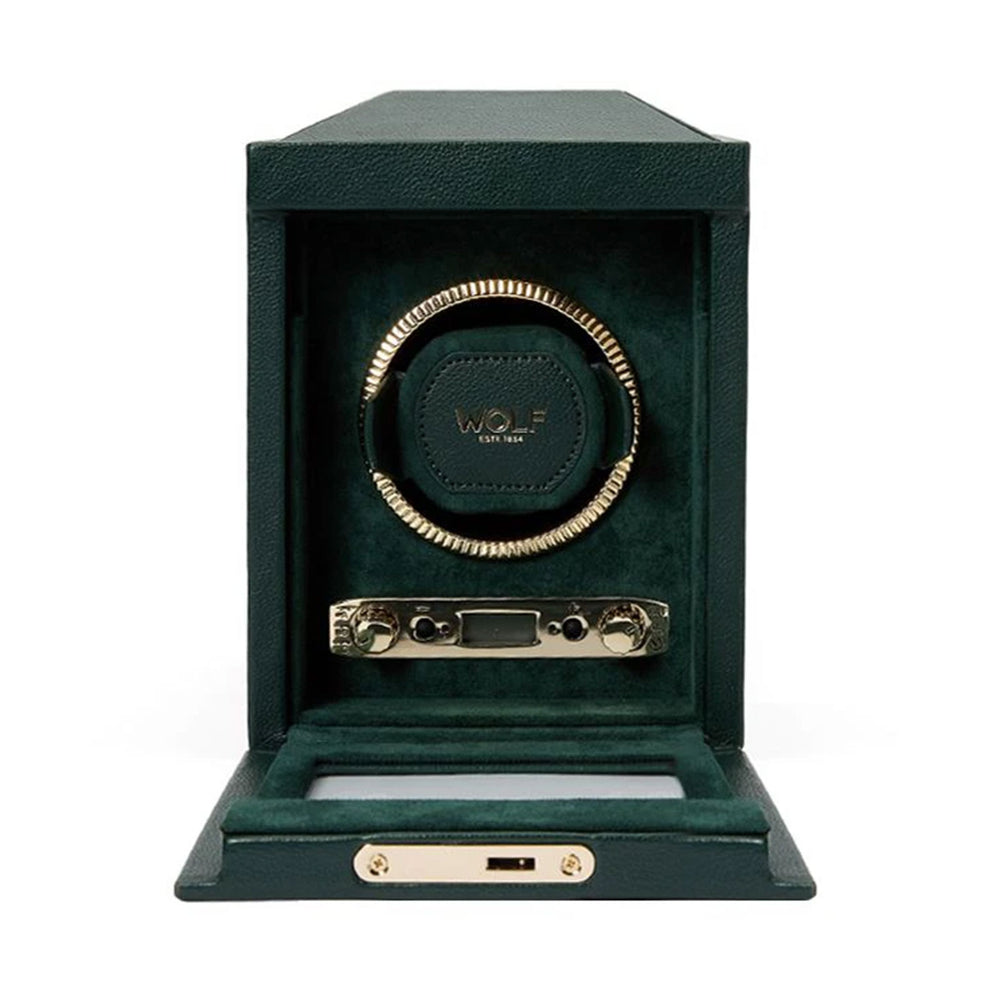 British Racing Green Single Watch Winder simple Pursuit