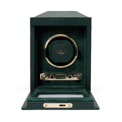 British Racing Green Single Watch Winder simple Pursuit