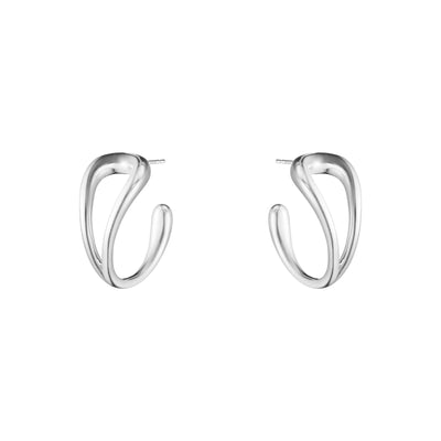 Mercy Silver Earhoops simple Pursuit