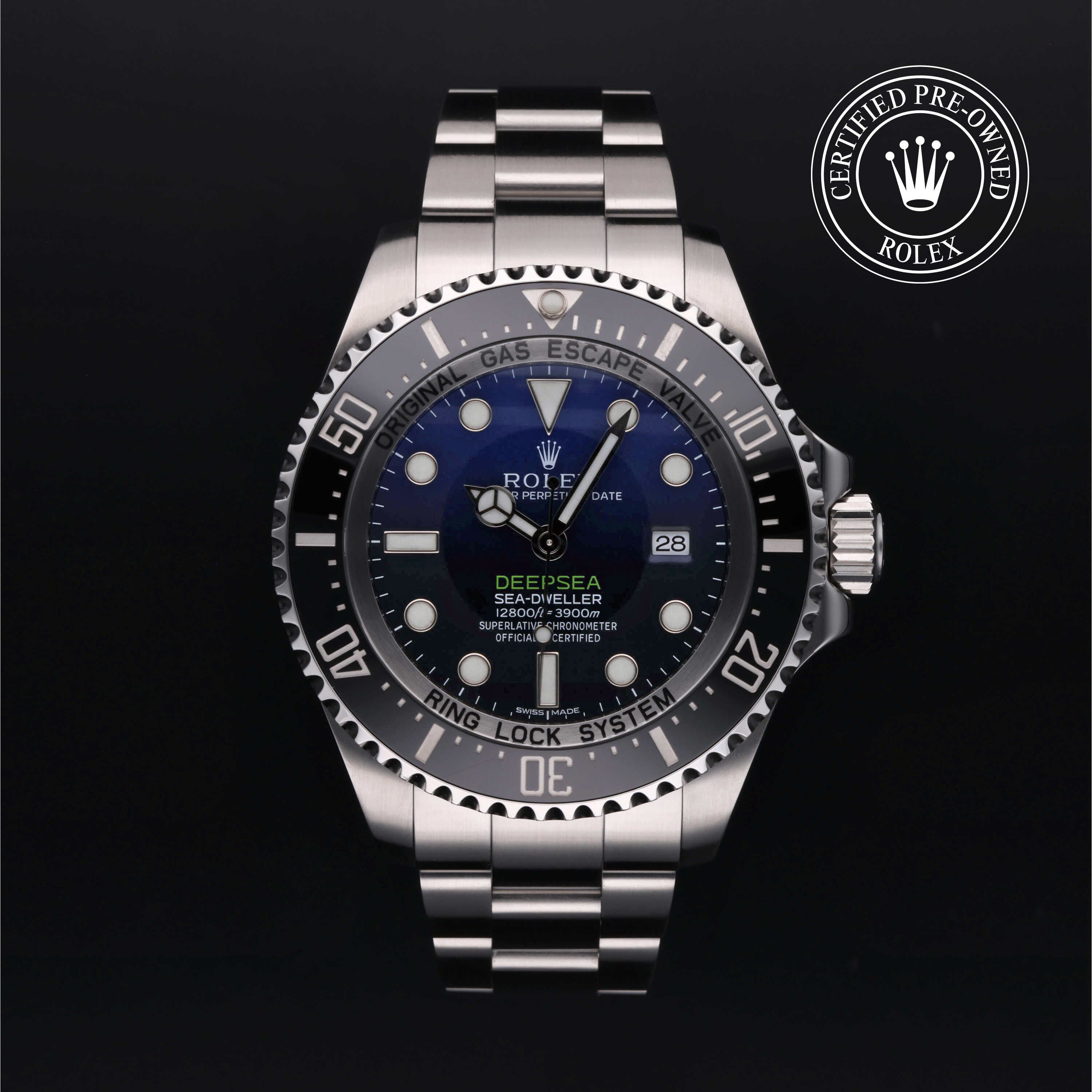 Rolex Certified Pre-Owned Sea-Dweller Deepsea 44mm 116660 X6125089 simple Pursuit