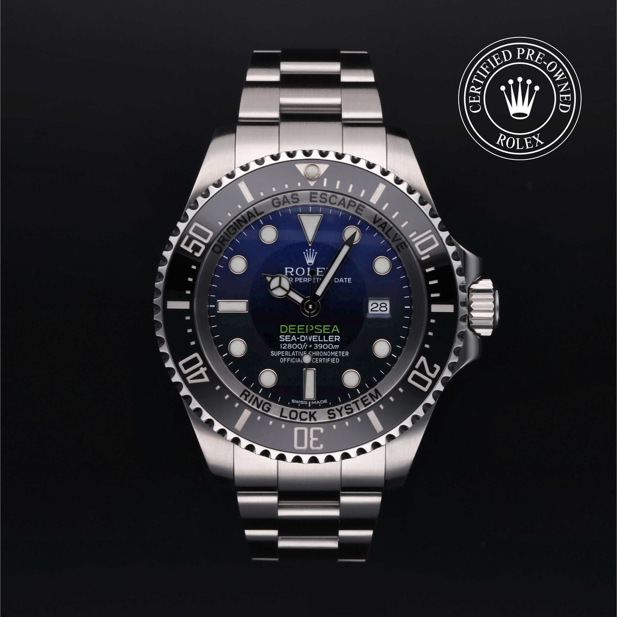 Rolex Certified Pre-Owned Sea-Dweller Deepsea 44mm 116660 X6125089 simple Pursuit