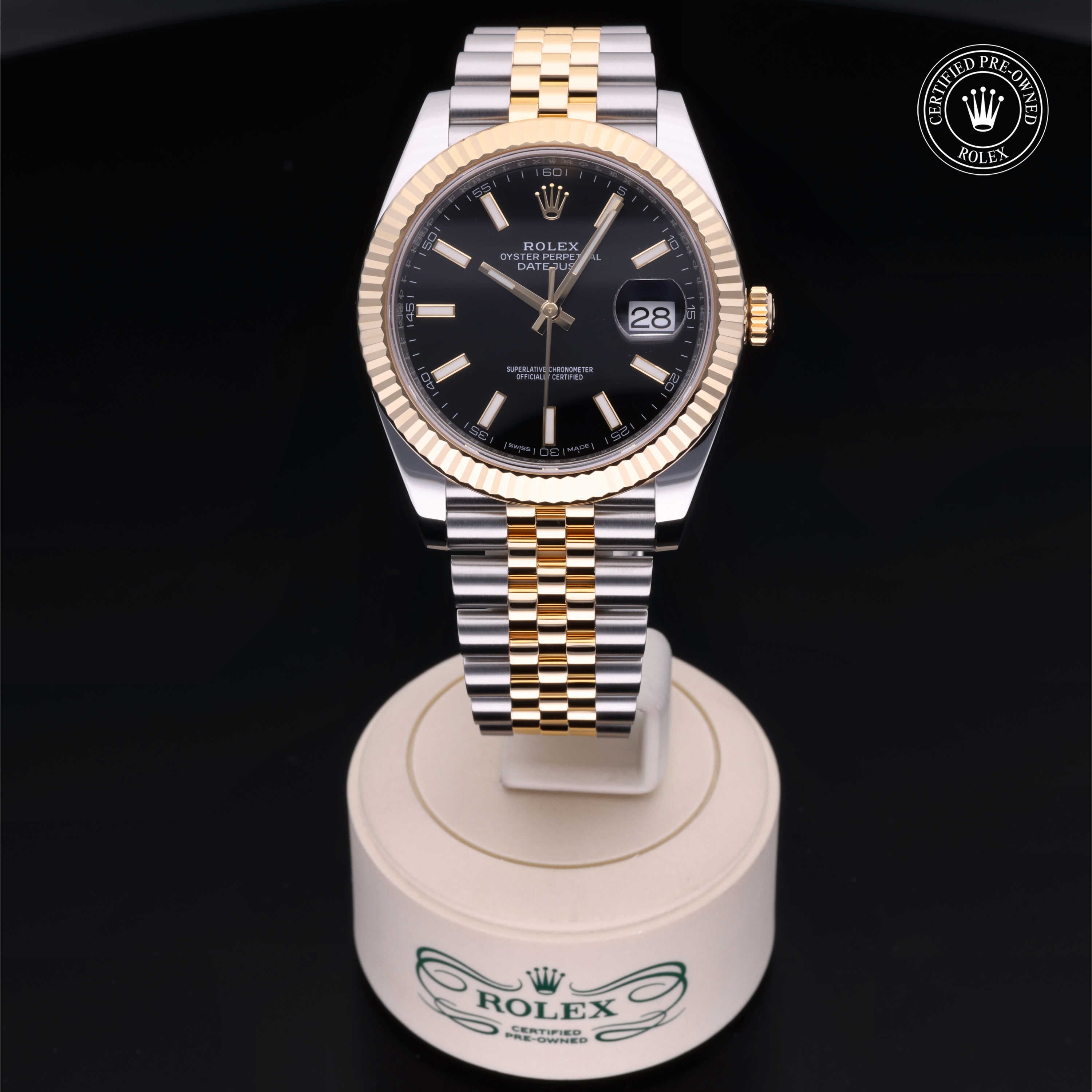 Rolex Certified Pre-Owned Datejust 41mm 126333 R769W462 simple Pursuit