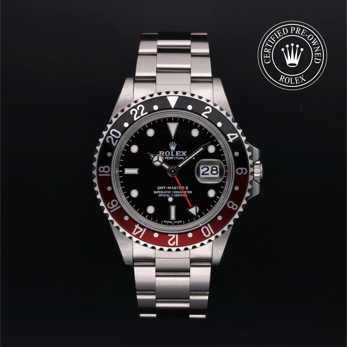 Rolex Certified Pre-Owned GMT-Master II 40mm 16760 4491529 simple Pursuit