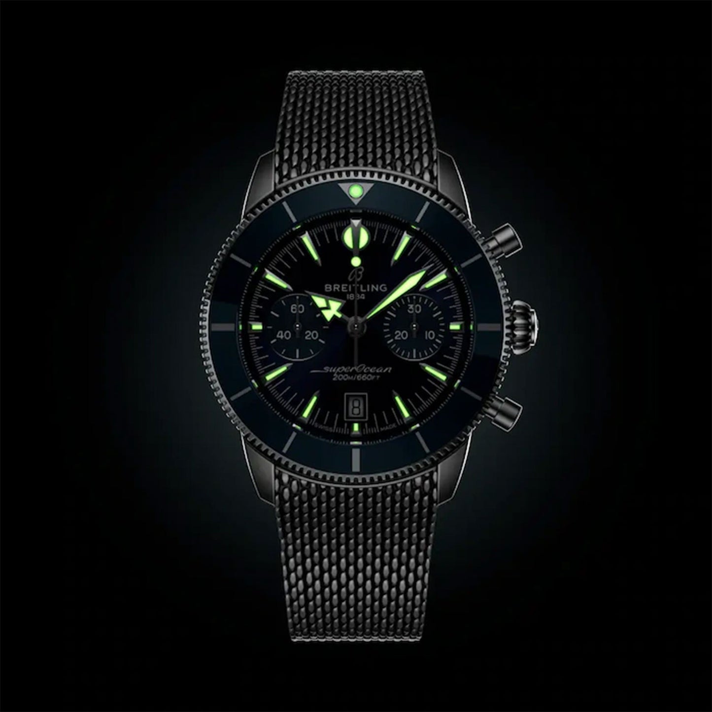 Superocean Heritage B01 Chronograph 42 variant Pursuit