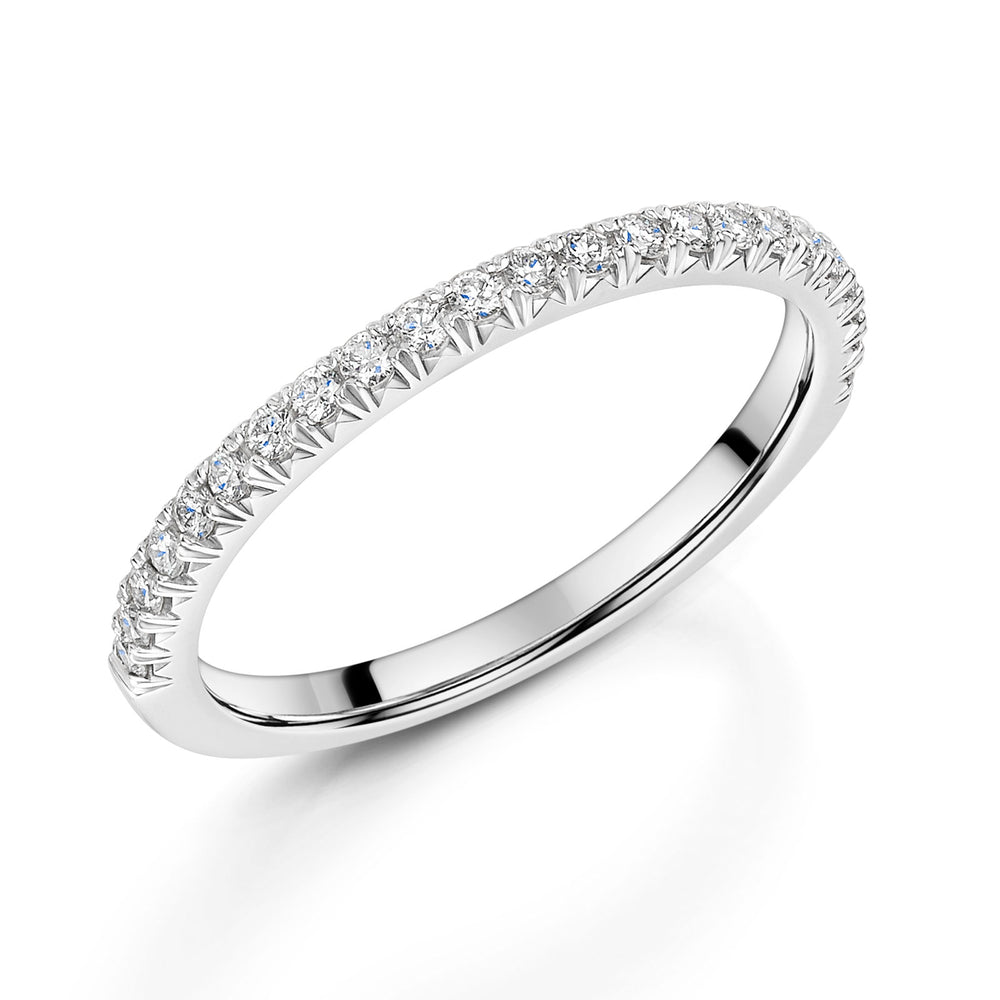 Platinum Diamond Half Eternity Ring 0.25ct variant Pursuit