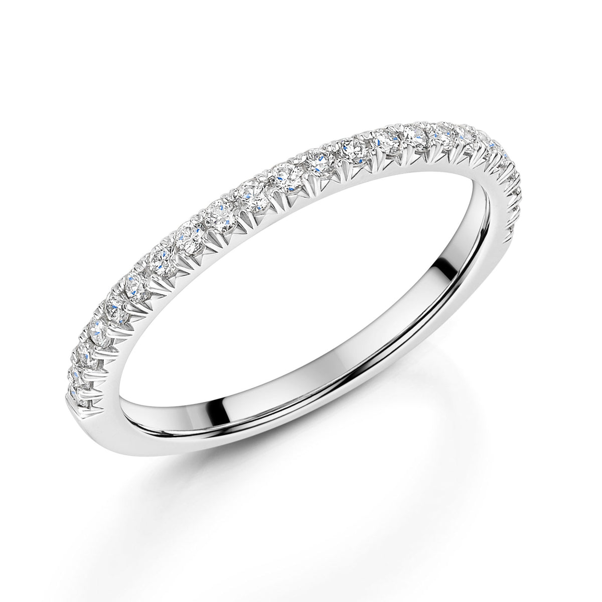Platinum Diamond Half Eternity Ring 0.25ct variant Pursuit