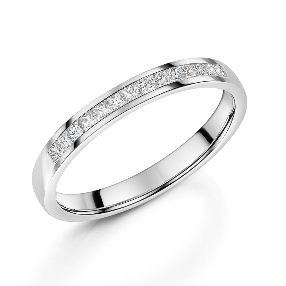 Platinum Diamond Half Eternity Ring 0.20ct variant Pursuit