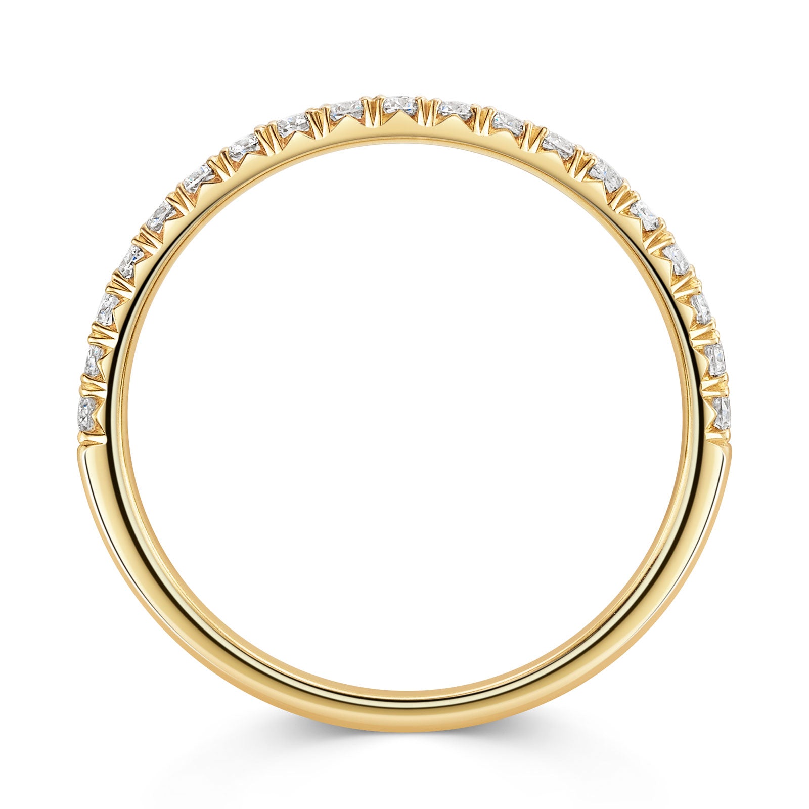 18ct Yellow Gold Diamond Half Eternity Ring 0.25ct variant Pursuit