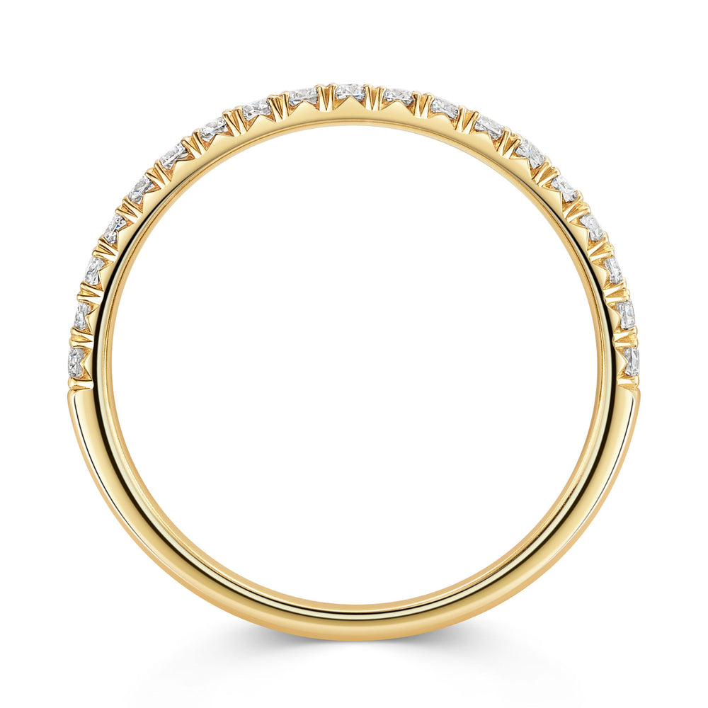 18ct Yellow Gold Diamond Half Eternity Ring 0.25ct variant Pursuit