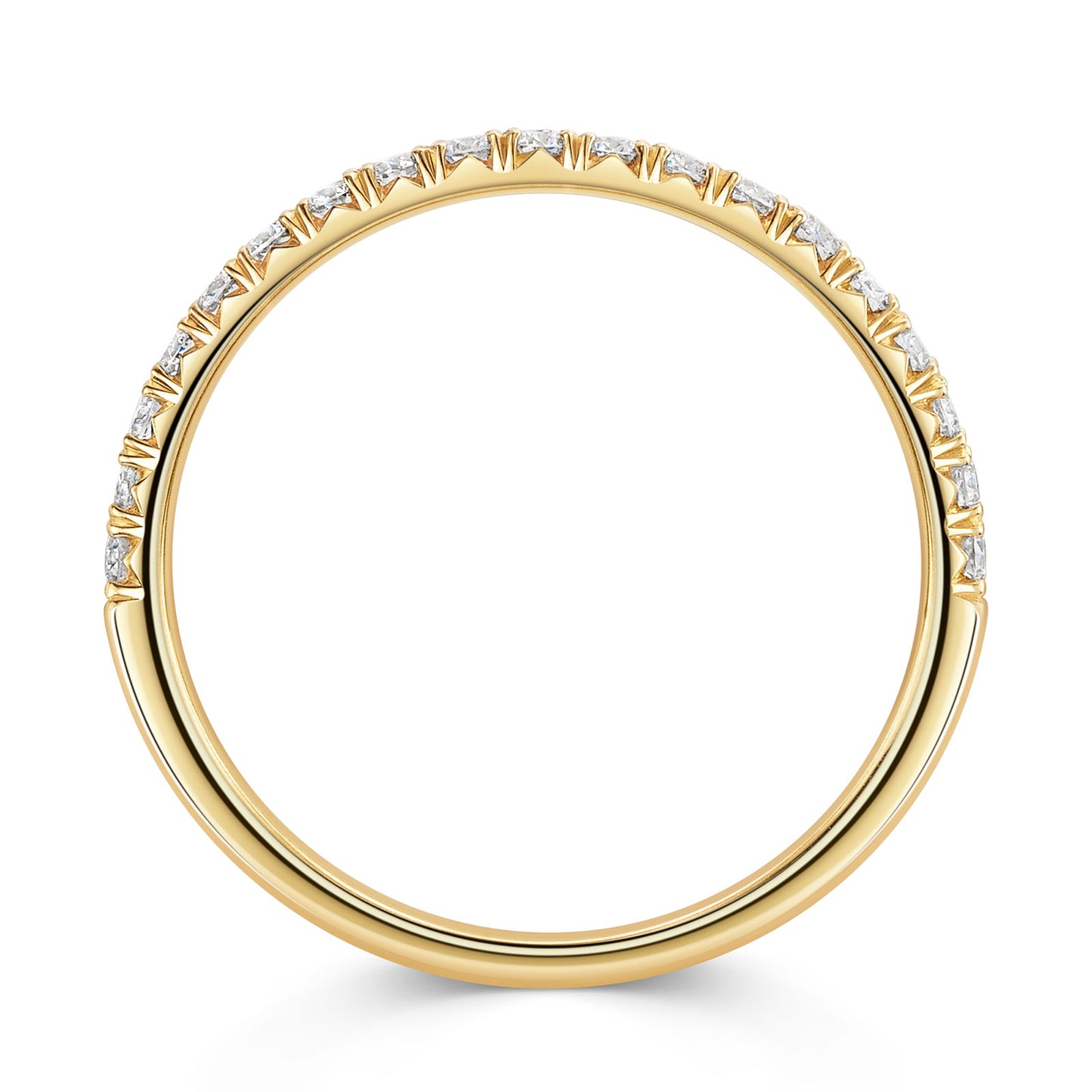 18ct Yellow Gold Diamond Half Eternity Ring 0.25ct variant Pursuit