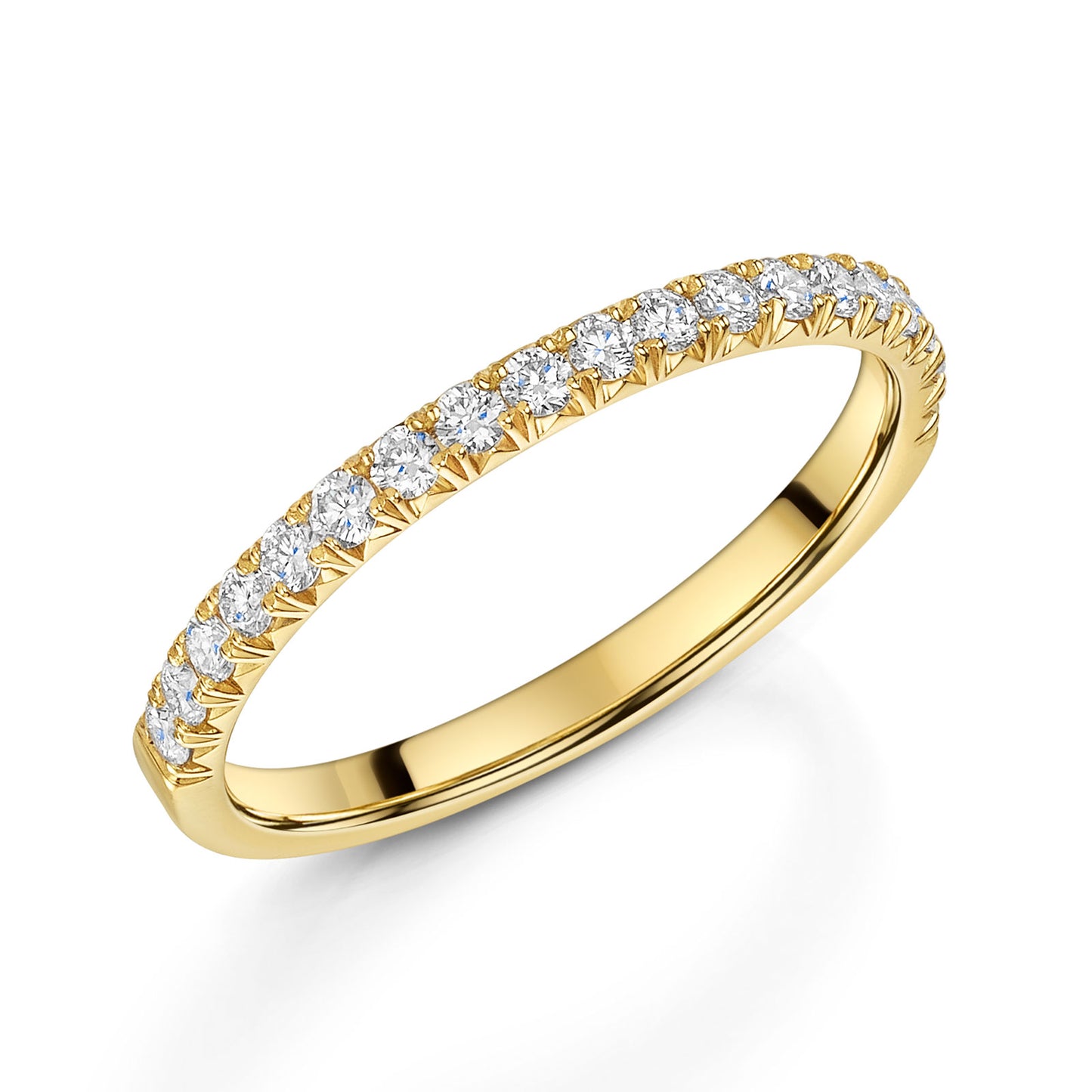 18ct Yellow Gold Diamond Half Eternity Ring 0.25ct variant Pursuit