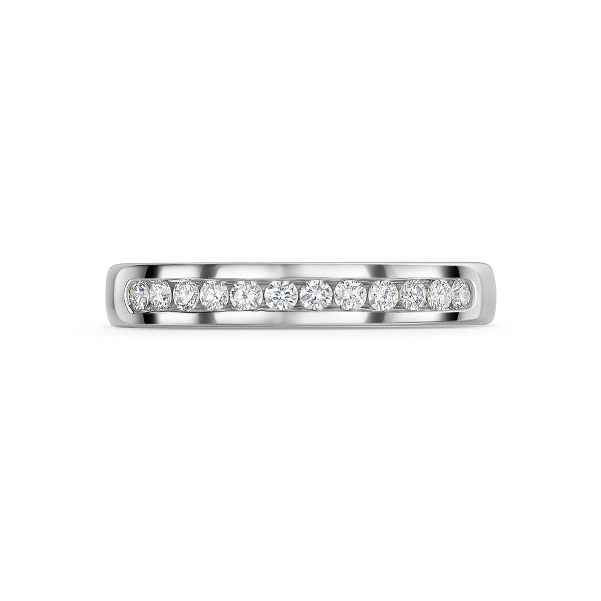 Platinum Diamond Half Eternity Ring 0.25ct variant Pursuit