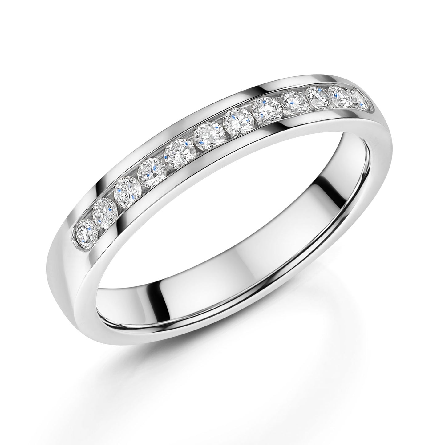 Platinum Diamond Half Eternity Ring 0.25ct variant Pursuit