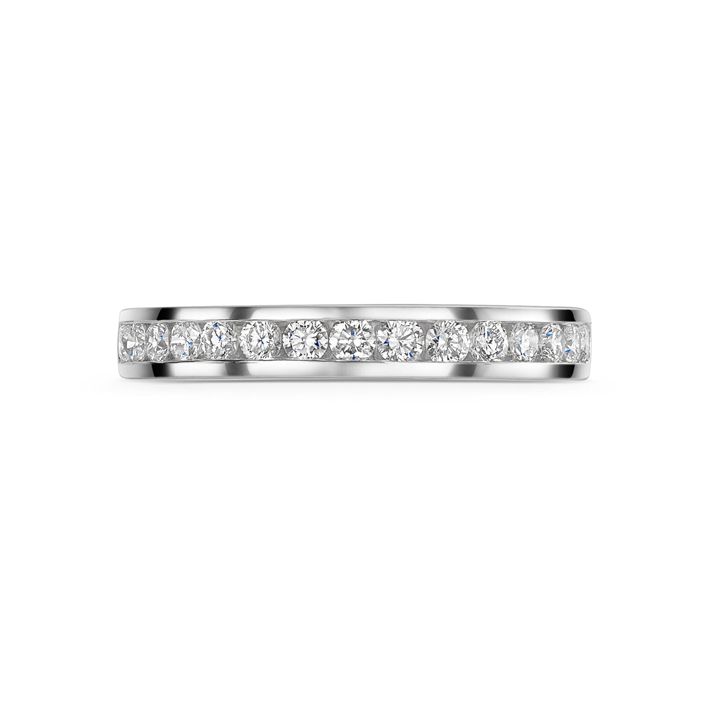 Platinum Diamond Half Eternity Ring 0.50ct variant Pursuit
