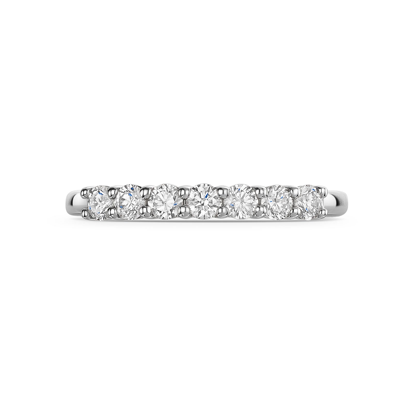 Platinum Diamond Half Eternity Ring 0.50ct variant Pursuit