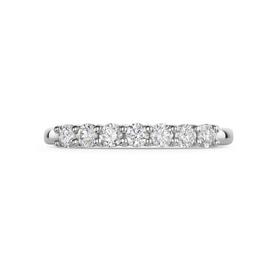 Platinum Diamond Half Eternity Ring 0.50ct variant Pursuit