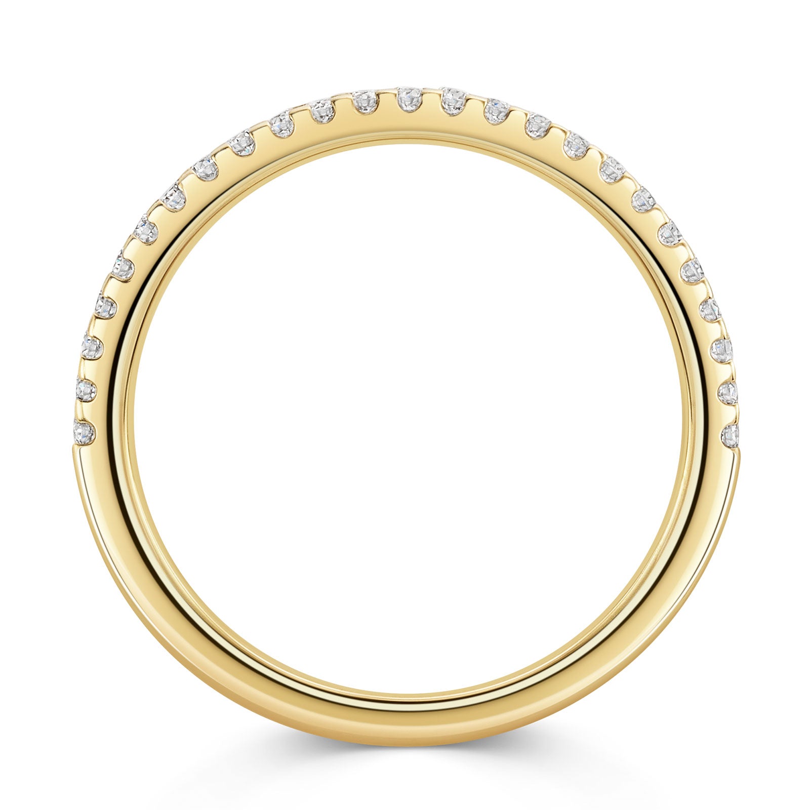 18ct Yellow Gold Diamond Half Eternity Ring 0.25ct variant Pursuit
