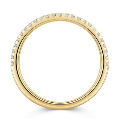 18ct Yellow Gold Diamond Half Eternity Ring 0.25ct variant Pursuit