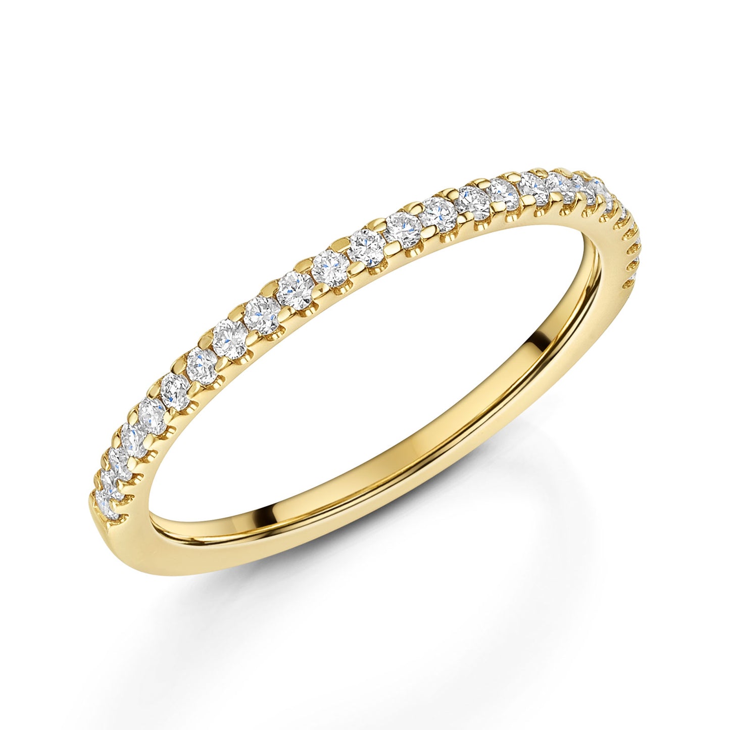 18ct Yellow Gold Diamond Half Eternity Ring 0.25ct variant Pursuit
