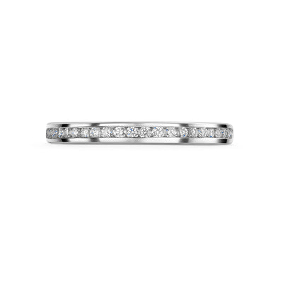 Platinum Diamond Half Eternity Ring 0.25ct variant Pursuit