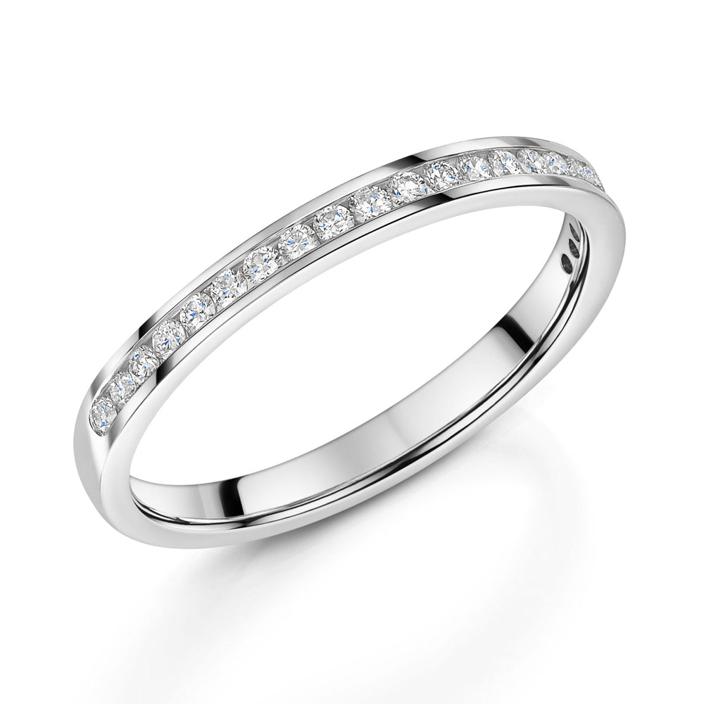 Platinum Diamond Half Eternity Ring 0.25ct variant Pursuit